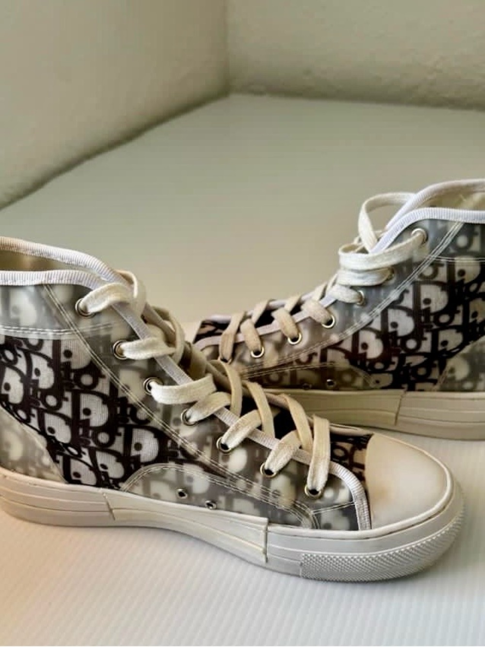 Dior B23 High-Top Sneakers Size 38 - Picture 7 of 10
